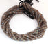 1 Long Strand Labradorite Faceted Roundells - Round Shape Roundells- 3mm-5 mm-13 Inches BR03261
