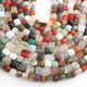 1 Strand Mix Stone Faceted Cube Briolettes - Box Shape Beads - 5mm-9mm - 8.5 Inches BR02612 - Tucson Beads