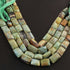 1 Strand Chrysoprase Faceted Briolettes Nuggets Shape Briolettes - 11mmx7mm-15mmx9mm - 8 Inches BR03260