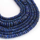 1  Strand Lapis Lazuli Faceted Briolettes - Wheel shape Beads - 12mmx5mm- 13.5 Inches BR03549 - Tucson Beads