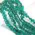 1  Strand Green Onyx Faceted Briolettes -Heart Shape Briolettes 6mm-7mm  9 Inches BR02102