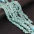 1  Strand  Amazonite Faceted Briolettes - Heart Shape Briolettes -6mmx6mm-10mmx10mm ,8 Inches br02024