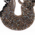 1  Strand Labradorite Faceted Rondelles  -Semi Precious Gemstone Rondelles Beads -7mm-8mm -10 Inches BR0687