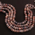 1  Strand Multi  Moonstone Silver Coated ,Smooth Rondelles, Supplies Semi Precious -Round Shape Beads -7mm-9mm-  10 Inch BR2110