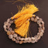 1 Strand Golden Rutile Faceted Coin Brioletts - Golden Rutile Coin  10mm 8 Inches BR2203