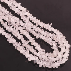 1 Strand Herkimer Diamond Faceted Briolettes  - Faceted Briolettes - 6mmx8mm- 16 Inches BR03096 - Tucson Beads