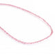 1 Strand  Pink Herkimer Diamond Quartz Nuggets, 3mm-4mm Center Drilled Beads - Herkimer Rough Stone BR03113 - Tucson Beads