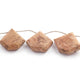 1   Strand  Brown Jesper Faceted Briolettes - Fancy Shape Briolettes -22mmx26mm-  - 9 Inches br684 - Tucson Beads
