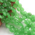 1 Strand Green Chalacdony Faceted Briolettes- Heart Shape  Briolettes- -13mmx10mm -8 .5 Inch -BR03627