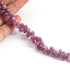 1 Strand Natural Star Ruby FacetedTear Drop Briolettes - Ruby Beads 7mmx5mm-10mmx7mm 7.5 Inches BR3815