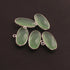 5 Pcs Green Chalcedony 925 Sterling Silver Oval Shape Pendant -20mmx14mm-SS254