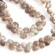 1  Strand  Labradorite Faceted Heart Briolettes - Labradorite Heart Briolettes  8mm-11mm-8 inches BR03848 - Tucson Beads