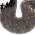 1  Strand Natural Labradorite Smooth Heishi Rondelles -Brilliant Quality  Blue Flashy Labradorite Wheel Rondelle - 5mm -6mm-13 Inches Br03647