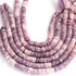 1 Strand AAA+ Charoite Smooth Tyre, Wheel Shape Beads - Heishi Shape Gemstone Beads 7mm-8mm 16 Inches BR03800