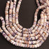 1 Strand AAA+ Lilac Jasper Smooth Tyre, Wheel Shape Beads - Heishi Shape Gemstone Beads 6mm-7mm 16 Inches BR03808