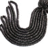 1 Strand AAA+ Black Onyx Smooth Tyre, Wheel Shape Beads - Heishi Shape Gemstone Beads 6mm-7mm 16 Inches BR03836