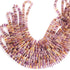 1 Strand AAA+ Ametrine Smooth Tyre, Wheel Shape Beads - Heishi Shape Gemstone Beads -5mm-6mm- 16 Inches BR03838