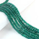 1  Strand Green Onyx Faceted Rondells -5mm-9mm-8 Inches BR03352 - Tucson Beads