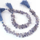 1 Strand Iolite Faceted Tear Briolettes -Tear Drop Shape Briolettes -3mmx5mm-9mmx10mm  -8.5 Inches BR03356 - Tucson Beads