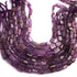 1 Strand Amethyst  Faceted Nuggets Shape Briolettes  -Semi Precious  Briolettes Beads 8mmx7mm-14mmx9mm -9 Inches BR03729
