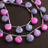 1 Strand  Lavender Opal Smooth Briolettes -Semi Precious Heart  Briolettes Beads- 14mmx15mm-9.5 Inches BR03727