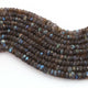 1  Strand  Labradorite Faceted Rondelles - Roundel Beads 6mm-8mm 10 Inches BR03343 - Tucson Beads