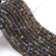 1  Strand  Labradorite Faceted Rondelles - Roundel Beads 6mm-8mm 10 Inches BR03343 - Tucson Beads