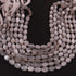 1 Strand Grey Moonstone Oval Shape Faceted   Briolettes - 8mmx10mm-10mmx13mm- 13  Inch BR03341