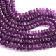 1 Strand Amethyst Faceted Rondelles -Semi Precious Gemstone Amethyst Roundelles Beads- 6mm-8mm -8 Inches BR03868 - Tucson Beads