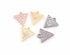 2 Pcs Pave Diamond Trillion Charm 925 Sterling Silver, Vermeil, Rose & Yellow Gold Vermeil  Single Bail Pendant - Trillion Charm Pendant 12mmx10mm PDC896