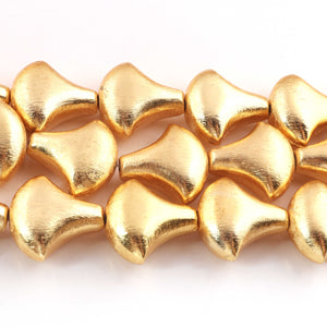 1 Strand  24k Gold Plated Copper Fancy Beads, Small Fancy  Beads, Jewelry Making Tools,24mmx25mm, GPC1481 - Tucson Beads