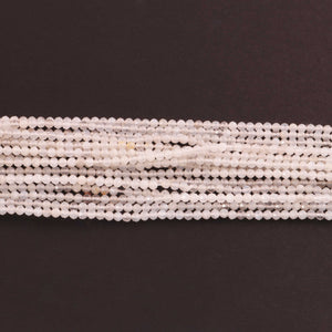 AAA  White Moonstone  Micro Faceted 2mm Beads - RB546 - Tucson Beads