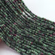 AAA Ruby Zoisite  Micro Faceted -4mm -Beads Rb529 - Tucson Beads