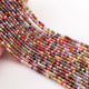 AAA Multi Zircon Micro Faceted 3mm Beads -RB530 - Tucson Beads