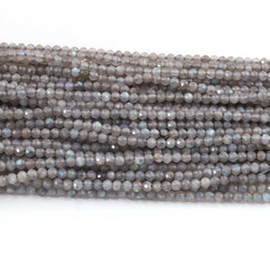 AAA Labradorite Micro Faceted Balls 3mm Beads -RB542 - Tucson Beads