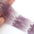 AAA Shaded Pink Amethyst  Micro Faceted 2mm Beads - RB538