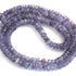 1 Long Strand Tenzanite  Faceted  Rondelles- Semi Precious Rondelles- 3mm-5mm - 16 Inches BR1277