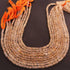 1 Strand Citrine Smooth Heishi Wheel  Briolettes - Wheel  Briolettes 5mm-7mm 13 Inch BR257