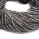 1 Strand Labradorite Silver Coated Finest Quality Rondelles 3mm to 4mm 13.5 inch strand RB092 - Tucson Beads