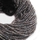 1 Strand Labradorite Silver Coated Finest Quality Rondelles 3mm to 4mm 13.5 inch strand RB092 - Tucson Beads