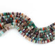 AAA Top Quality 1 Long Strand Multi Stone German Cut Faceted Briolettes  , German Cut Beads - 5mm-8mm 16 Inches BR03074 - Tucson Beads