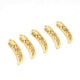10 Pcs Designer Horn Shape Pendant , Copper Pendant-Copper Jewelry - 32mmx8mm GPC1371 - Tucson Beads