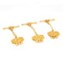 10 Pcs Fine Quality Gold Plated Toggle Beads - Metal Beads - Toggle Clasp 55mmx22mm GPC1377