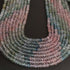 1  Long Strand Multi Aquamarine Faceted Rondelles - Gemstone Faceted Rondelles 6mm-16 Inches BR03413