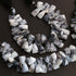 1 Strand Dendrite Opal Faceted  Briolettes - Semi Precious Trillion shape Briolettes Beads  - 13mmx9mm-19mmx10mm -8 Inches BR02915