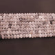 1  Strand Black Rutile Smooth Roundelles - Plain Semiprecious Rondelles - 9mm-10mm-9 Inches BR02731 - Tucson Beads