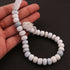 1 Strand Bolder Opal Faceted Rondelles - Round Beads 11 mm 9 Inches BR418