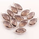 10 Pcs 925 Sterling Silver Crystal Quartz & Smoky Faceted Marquise  Shape Single Bail Pendant- 20mmx9mm-SS020 - Tucson Beads