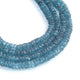 1  Strand  Natural London Topaz Faceted Heishi Tyre Shape Gemstone Beads,  London Topaz Tyre Wheel Rondelles Beads, 5mm -16 Inches BR02635 - Tucson Beads