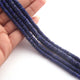 1 Long Strand Lapis Lazuli Faceted  Heishi Rondelles - Wheel  Roundelles  - 5mm-7mm - 14 Inches BR02637 - Tucson Beads